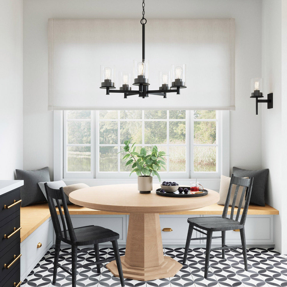 Joans Chandelier, Chandelier, Matte Black