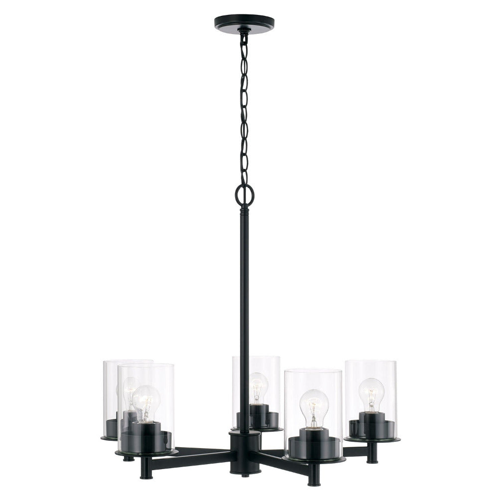 Joans Chandelier, Chandelier, Matte Black