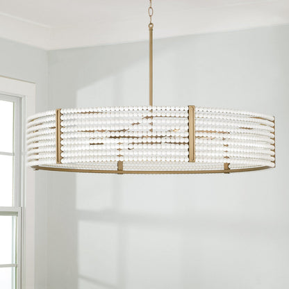 Chenoa Chandelier, Chandelier, Aged Brass