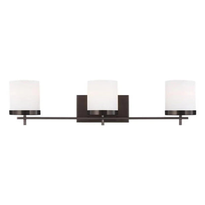 Huntington 3-Light Vanity, Vanity, Oil Rubbed Bronze