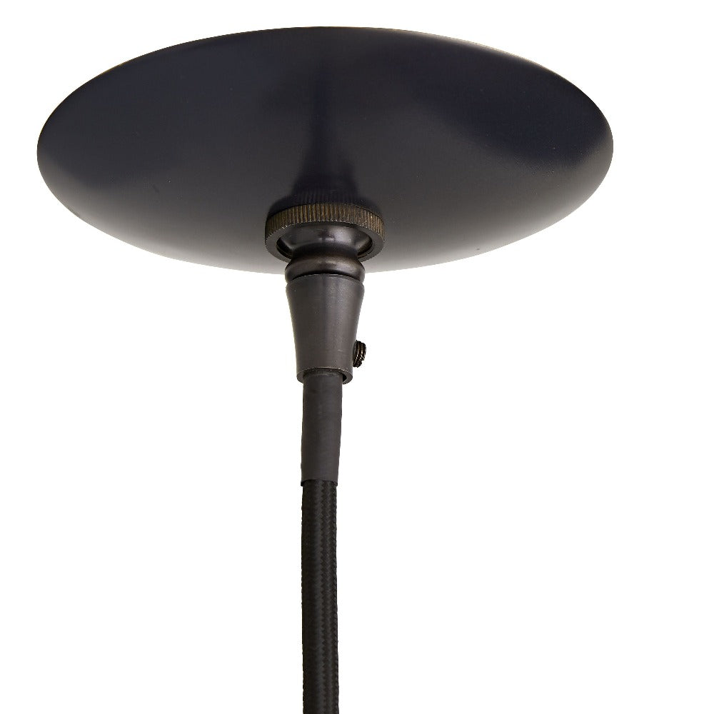 Seaside Glass Pendant, Pendant, Clear Hammered  Glass