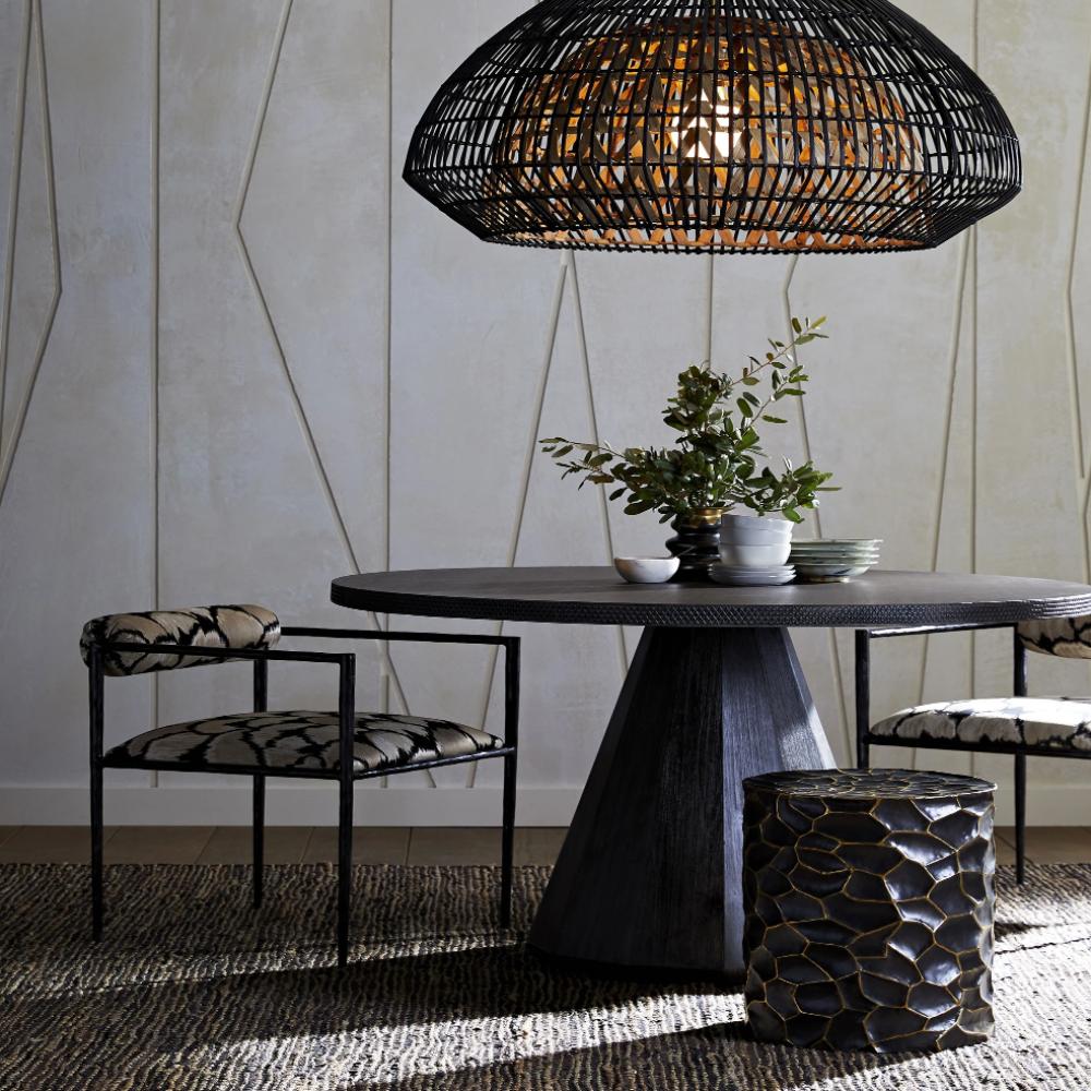 Eryk Pendant, Pendant, Black