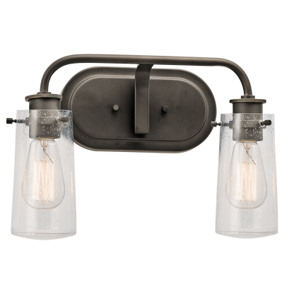 2 Light Braelyn Vanity in Old Bronze by Kichler Lighting 45458OZ