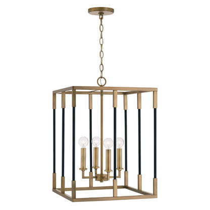 Abbie Foyer, Foyer, Aged Brass