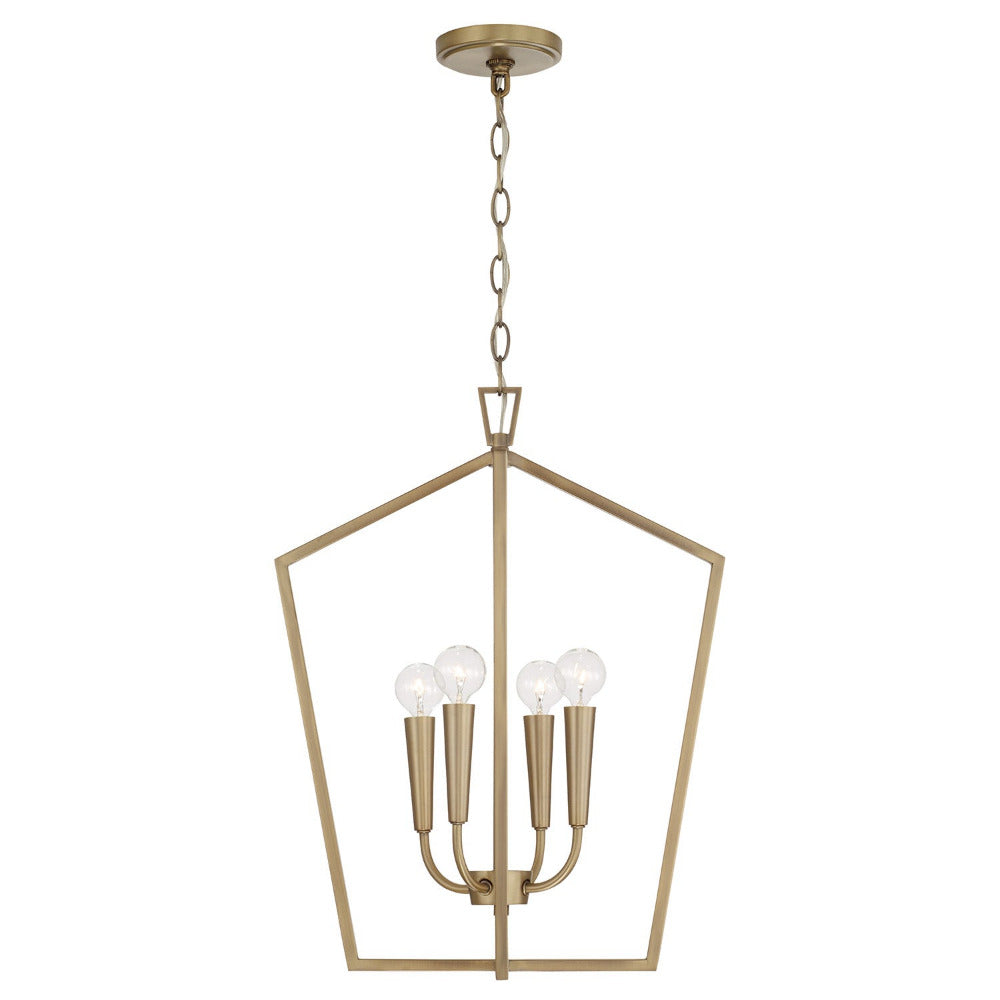 Audrey Foyer, Foyer, Aged Brass