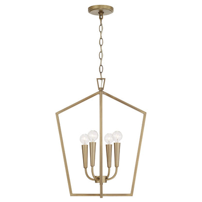 Audrey Foyer, Foyer, Aged Brass