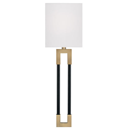 Abbie 1-Light Sconce, Wall Sconce, Aged Brass