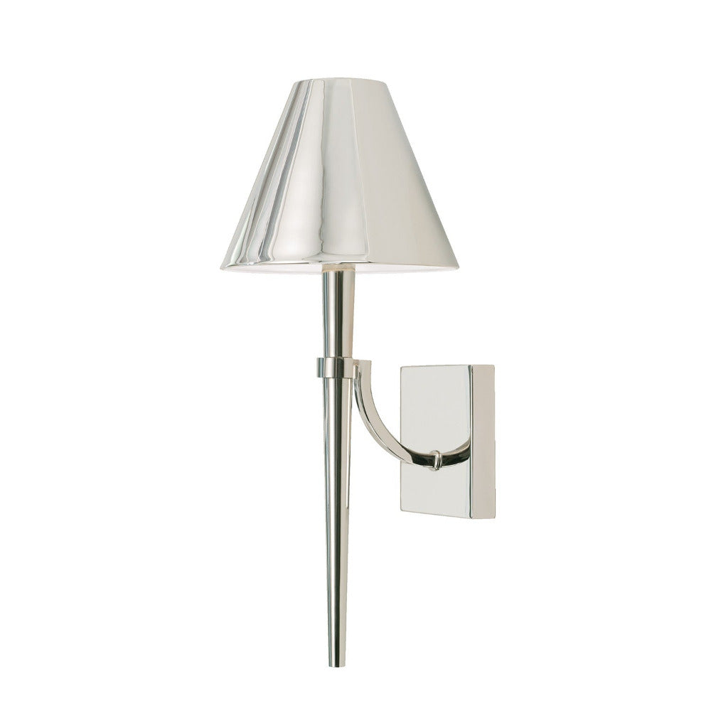 Audrey Sconce, Sconce, Polished Nickel