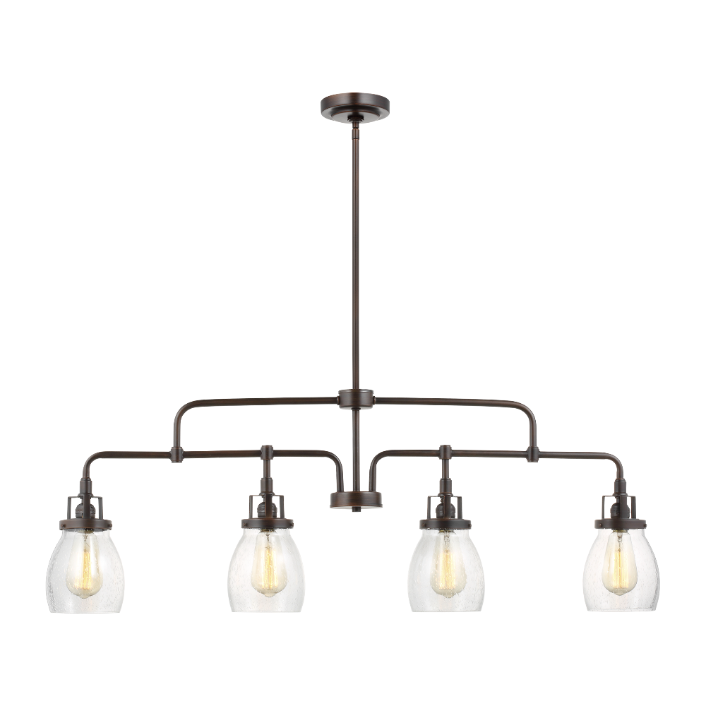 Belton Linear Chandelier, Chandelier, Bronze