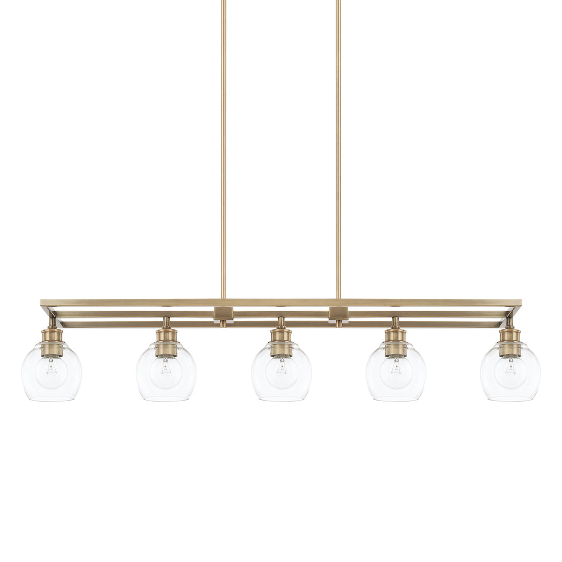 Syd Chandelier, Chandelier, Aged Brass