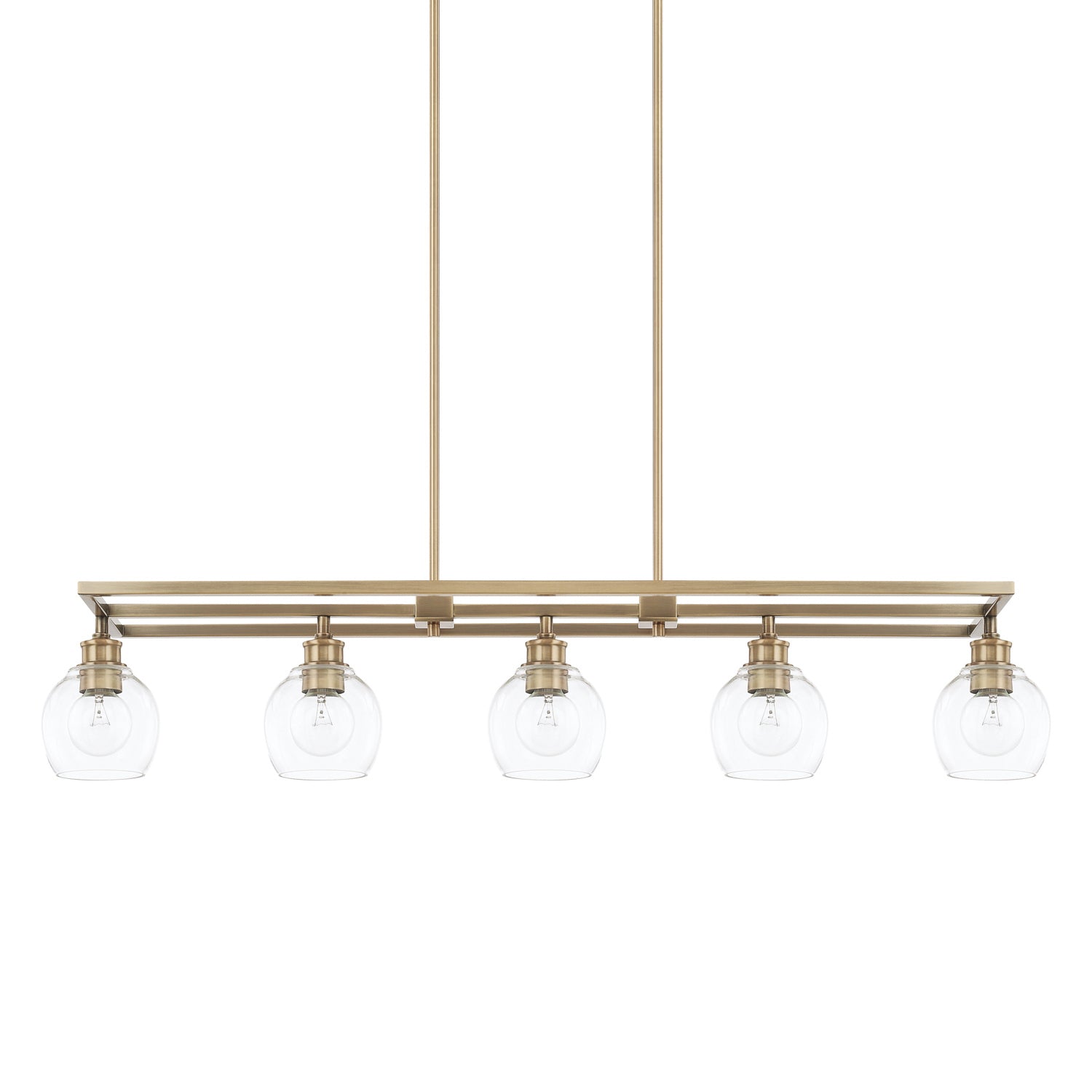 Syd Chandelier, Chandelier, Aged Brass
