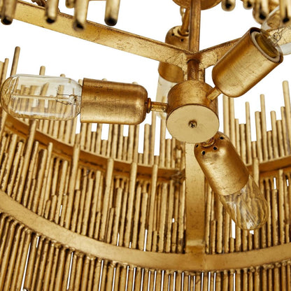 Merrin Pendant, Pendant, Gold Leaf