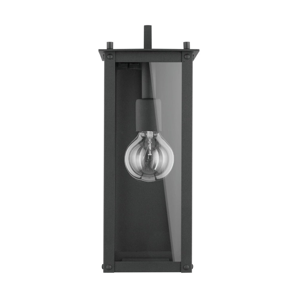 Maci 6" 1-light Outdoor Wall Lantern, Sconce, Black