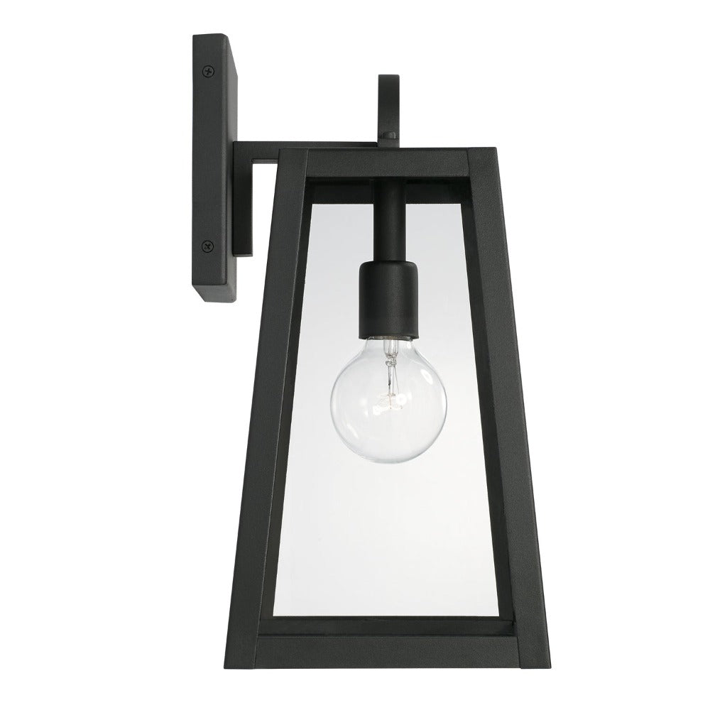 Andrew 1-light Outdoor Wall Lantern, Sconce, Black