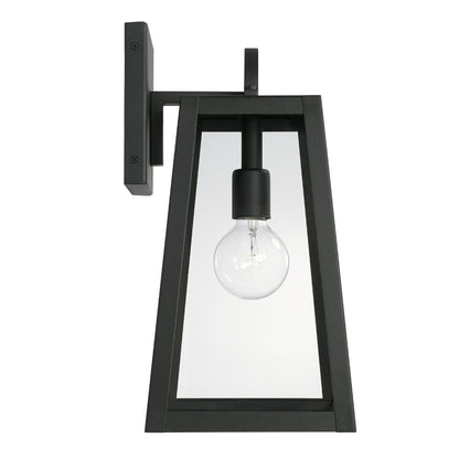 Andrew 1-light Outdoor Wall Lantern, Sconce, Black