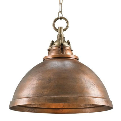Nolen Pendant, Pendant, Copper/Antique Brass