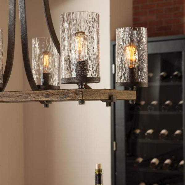 Adair 8 Light Linear Chandelier