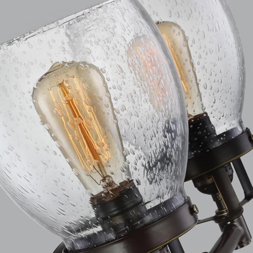 Belton Linear Chandelier in Heirloom Bronze, by Seagull Lighting, 6614504-782