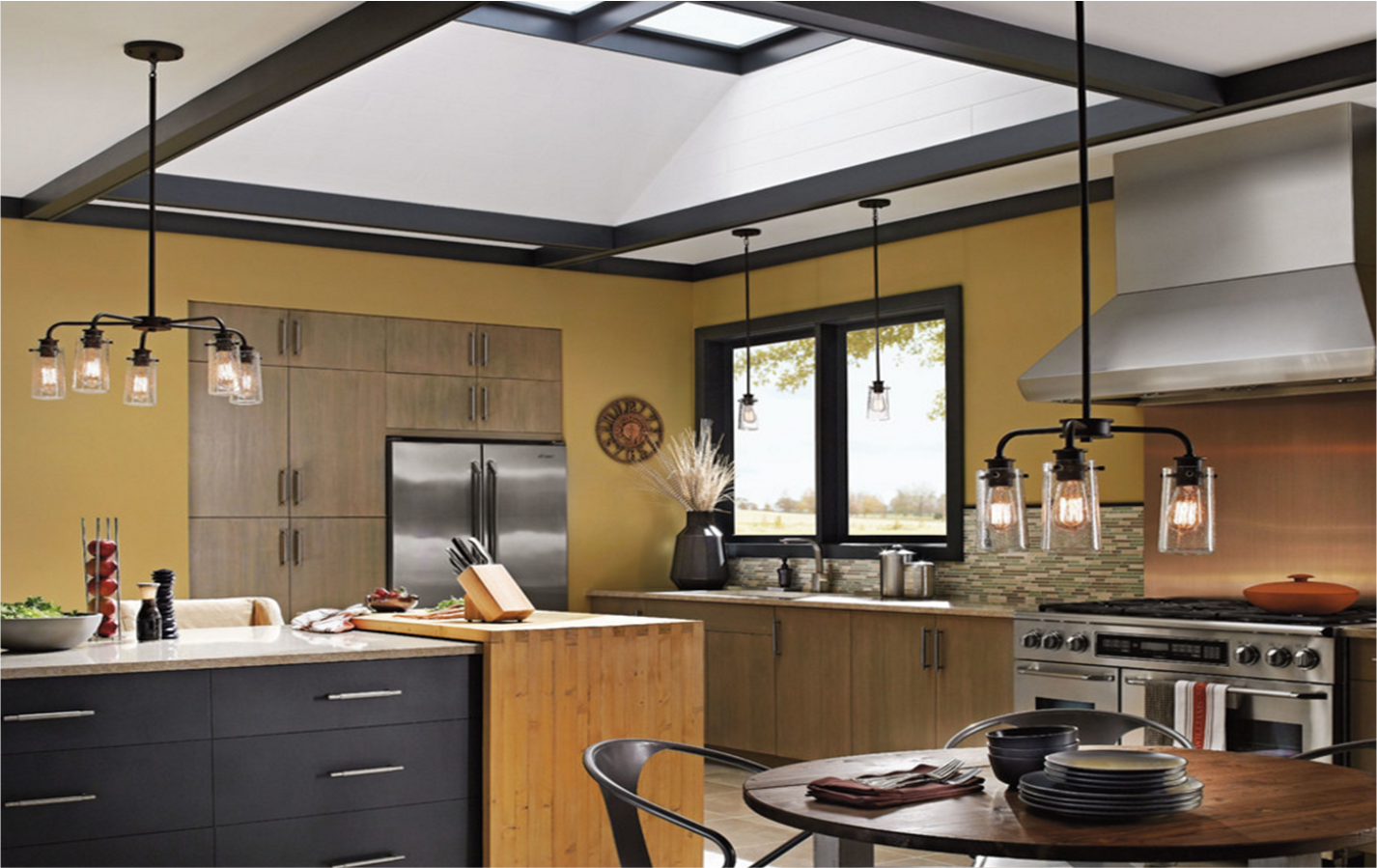 6 Light Braelyn Chandelier in Olde Bronze, by Kichler, 43058OZ