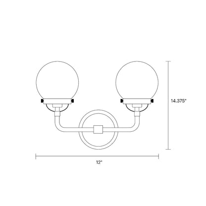 Basie Vanity, Vanity, Scale Drawing