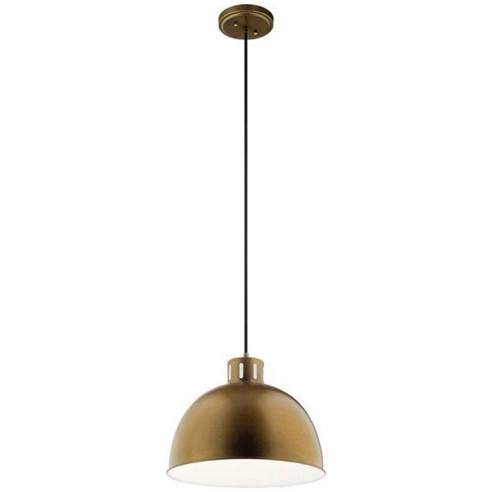 Eamon Brass Pendant, Pendant, Natural Brass