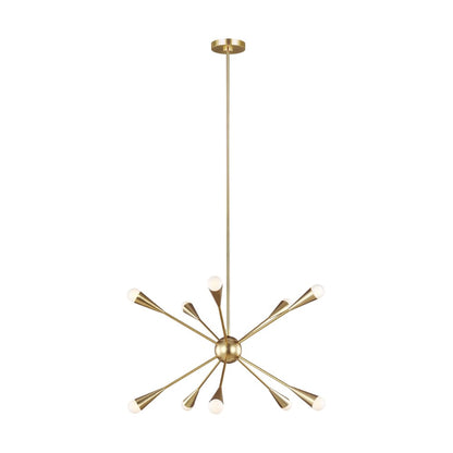 Burnham 10-Light Chandelier