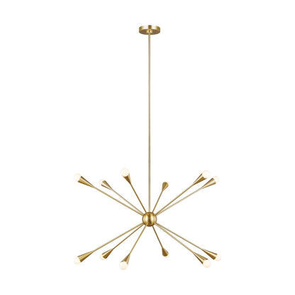 Burnham 10-Light Chandelier