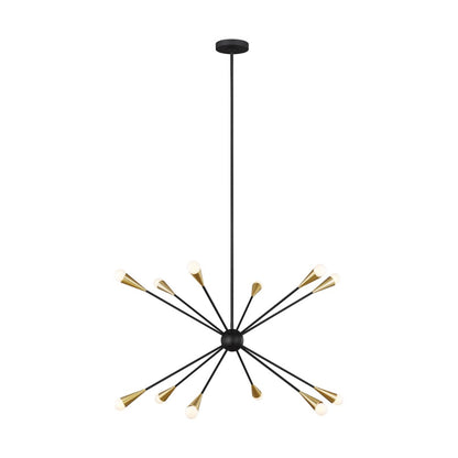 Burnham 10-Light Chandelier