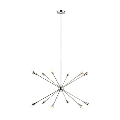Burnham 10-Light Chandelier