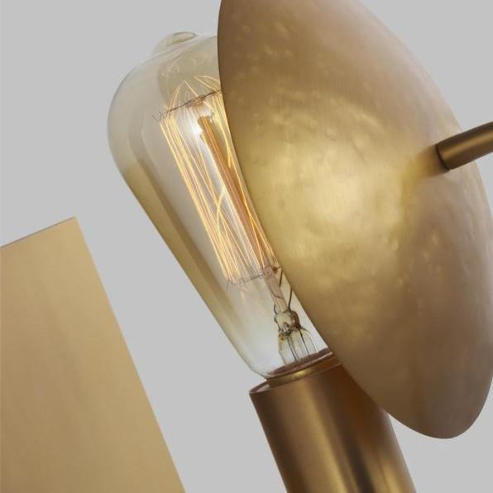 Forged Wall Sconce, Wall Sconce, Burnished Brass