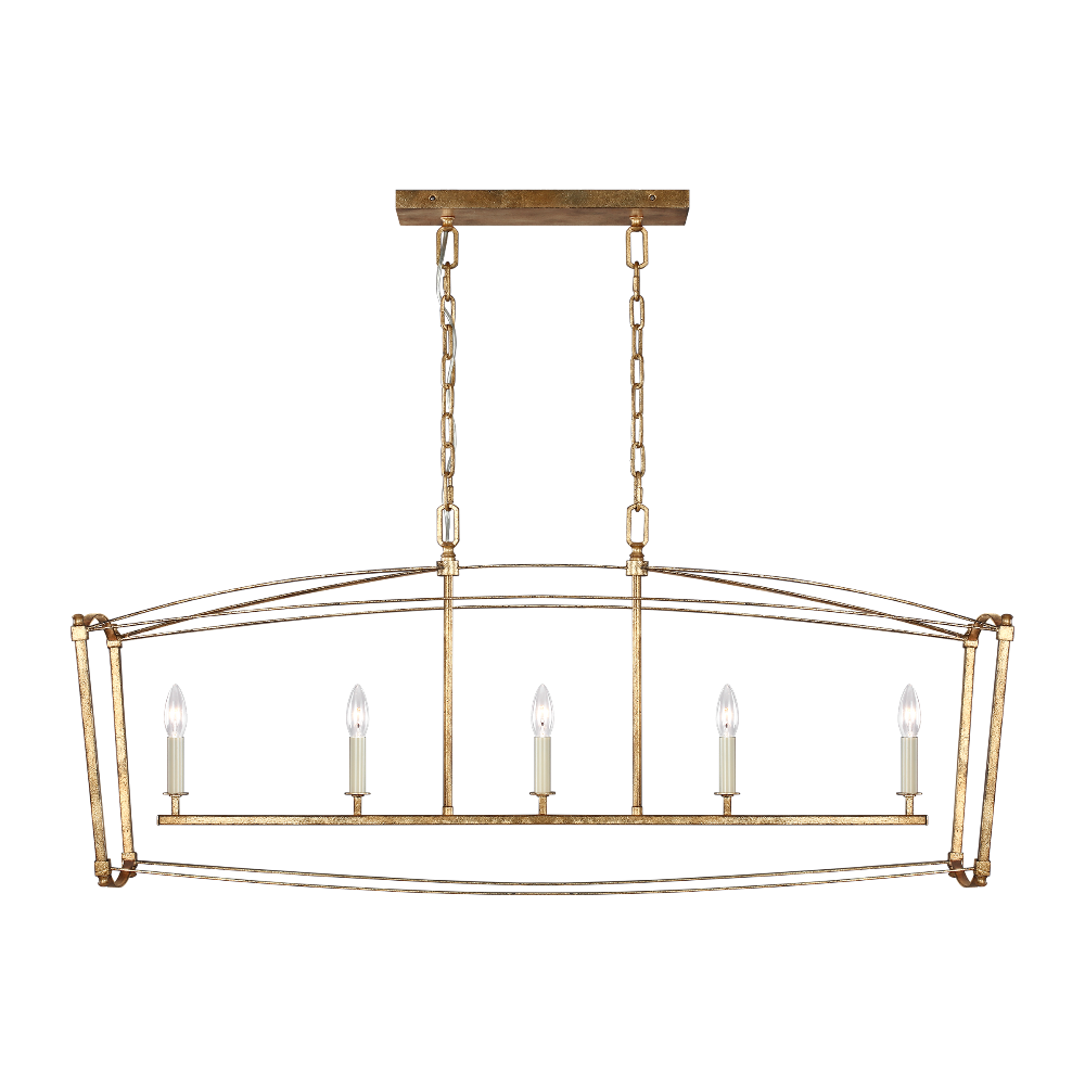 Portland Open Cage Linear Chandelier