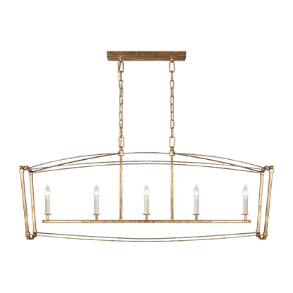 Portland Open Cage Linear Chandelier