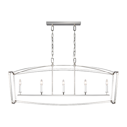 Portland Open Cage Linear Chandelier
