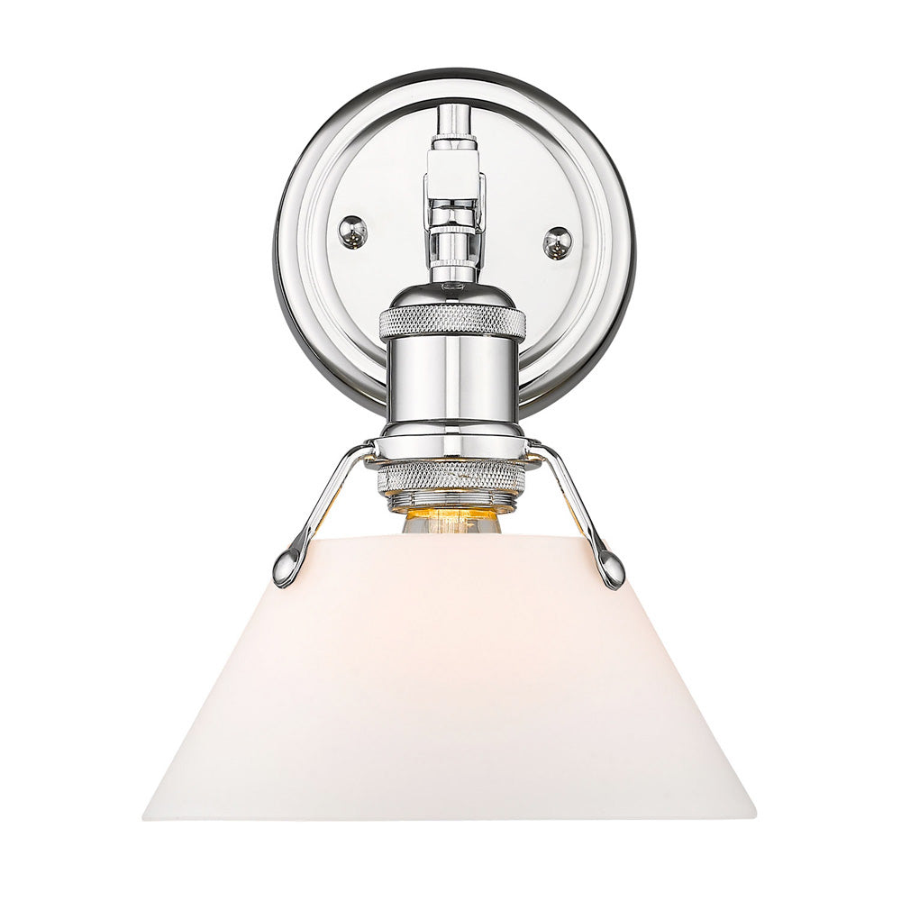 Orwell 1-Light Sconce in Chrome