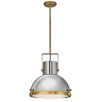 Harlow Pendant, Pendant, Heritage Brass