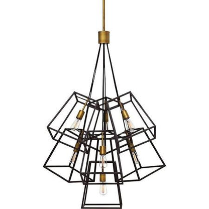 7 Light Fulton Pendant in Bronze by Hinkley 3357BZ