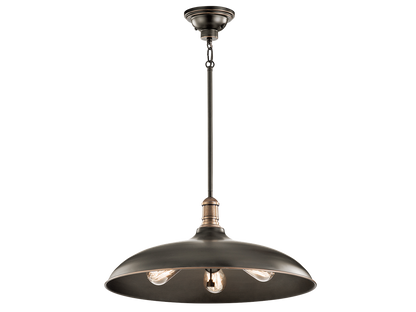 3 Light Large Cobson Pendant in Olde Bronze by Kichler  42649OZ