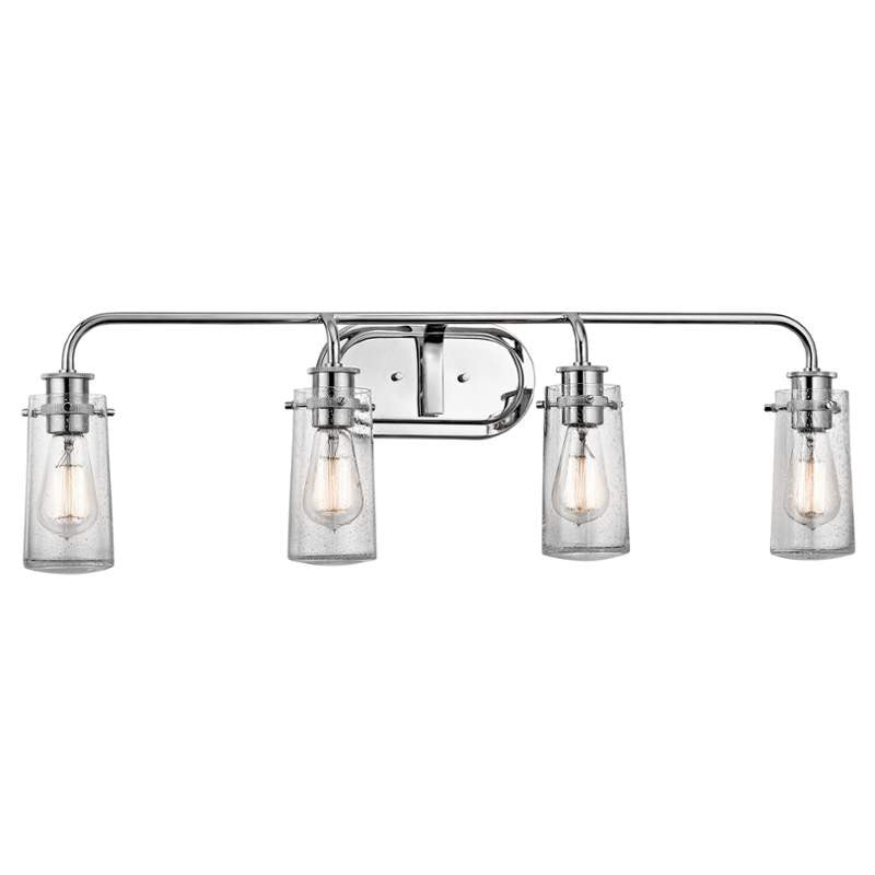 4 Light Braelyn Vanity in Chrome by Kichler Lighting 45460CH