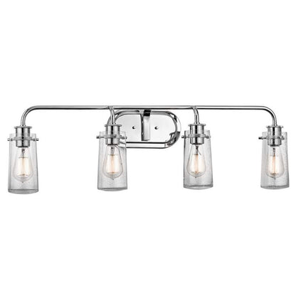 4 Light Braelyn Vanity in Chrome by Kichler Lighting 45460CH