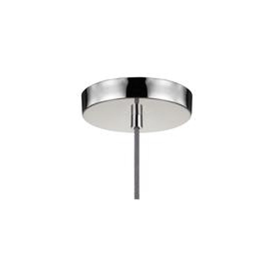 Baskin Pendant in Polished Nickel by Murray Feiss,  P1347PN