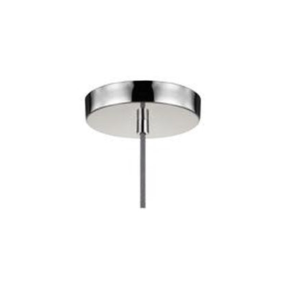 Baskin Pendant in Polished Nickel by Murray Feiss,  P1347PN