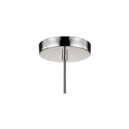 Baskin Pendant in Polished Nickel by Murray Feiss,  P1349PN