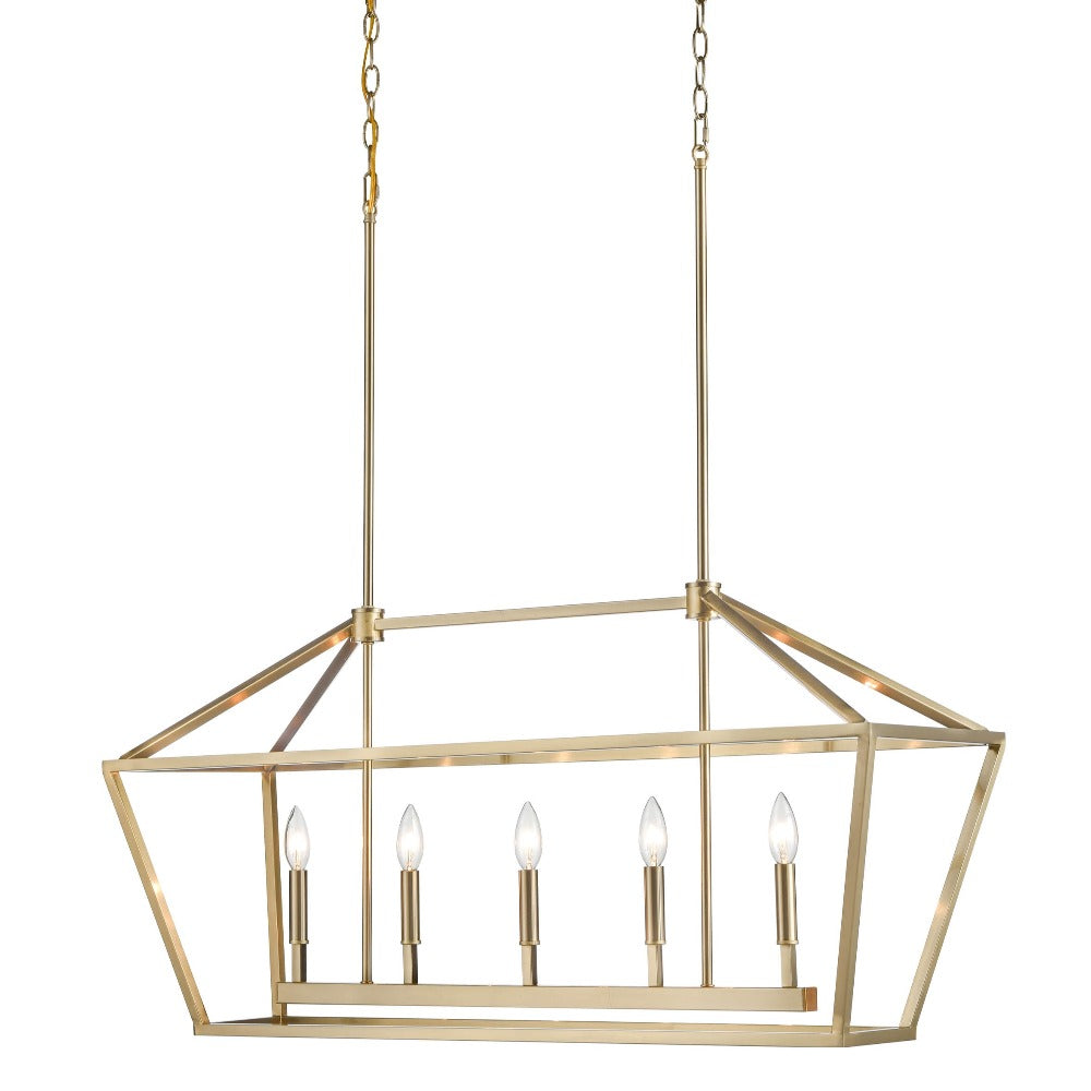 Poppy Cage Linear Pendant