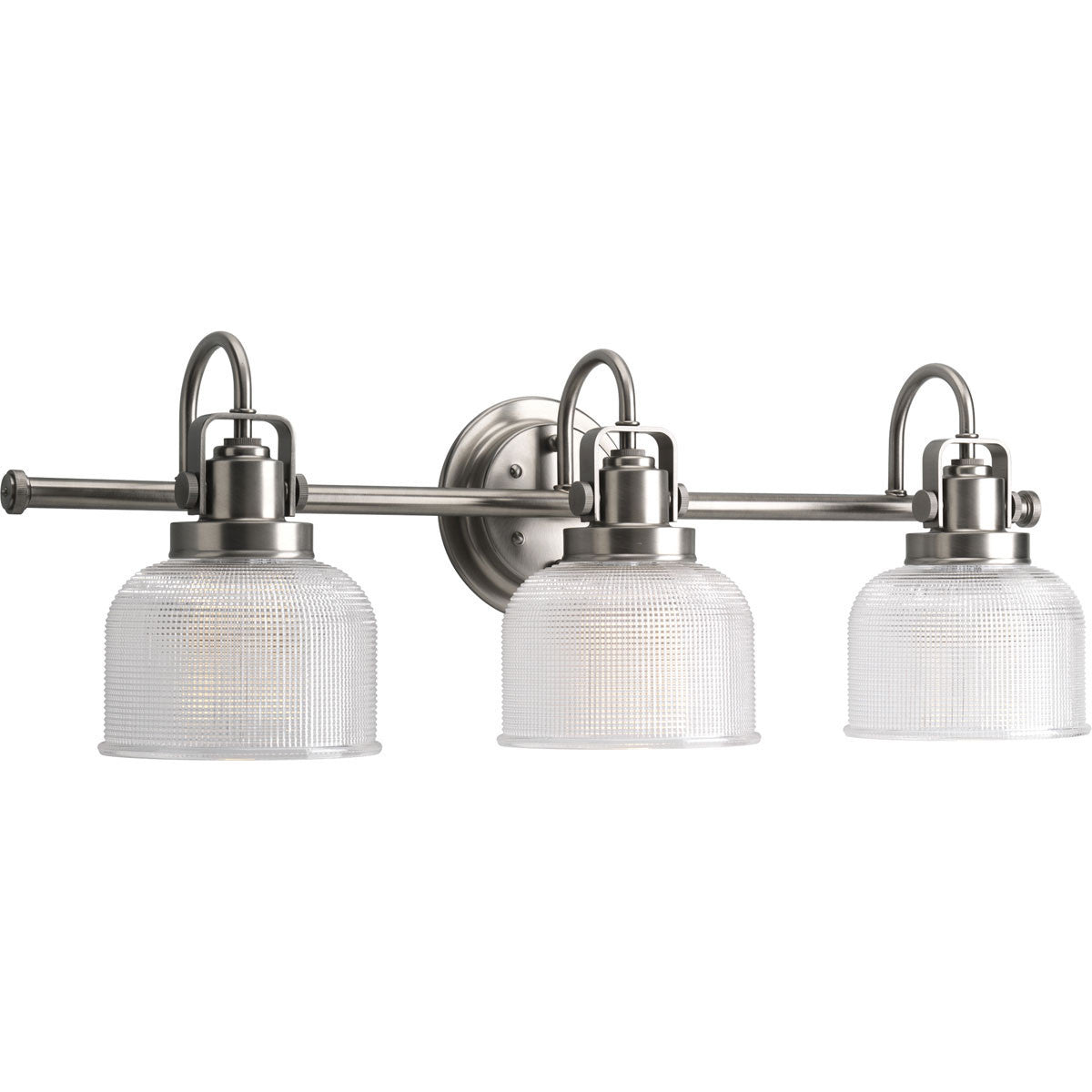 Archie 3 Light Vanity in Antique Nickel by Progress Lighting P2992-81
