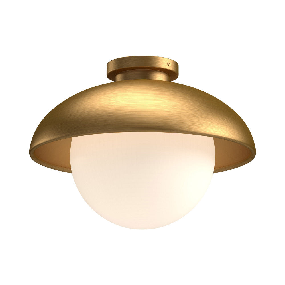 Kami Flush Mount,Ceiling Mount, gold