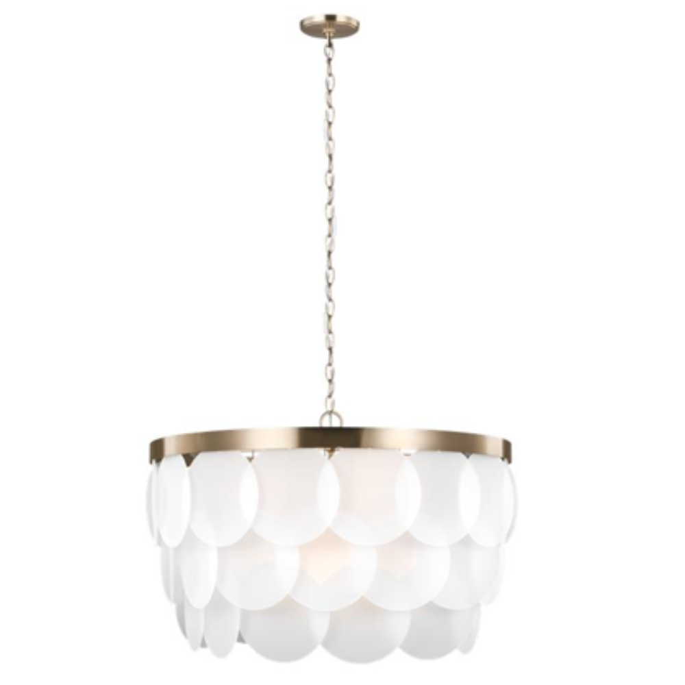 Matilda Pendant, Pendant, Satin Brass