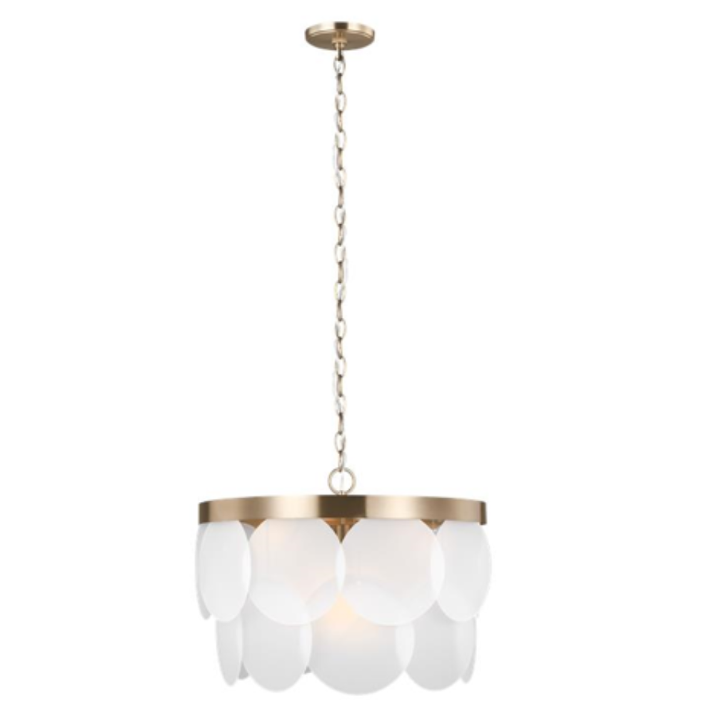 Matilda Pendant, Pendant, Satin Brass