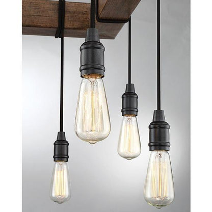 Burgess 8 Light Pendant in Durango by Savoy House 1-991-8-41