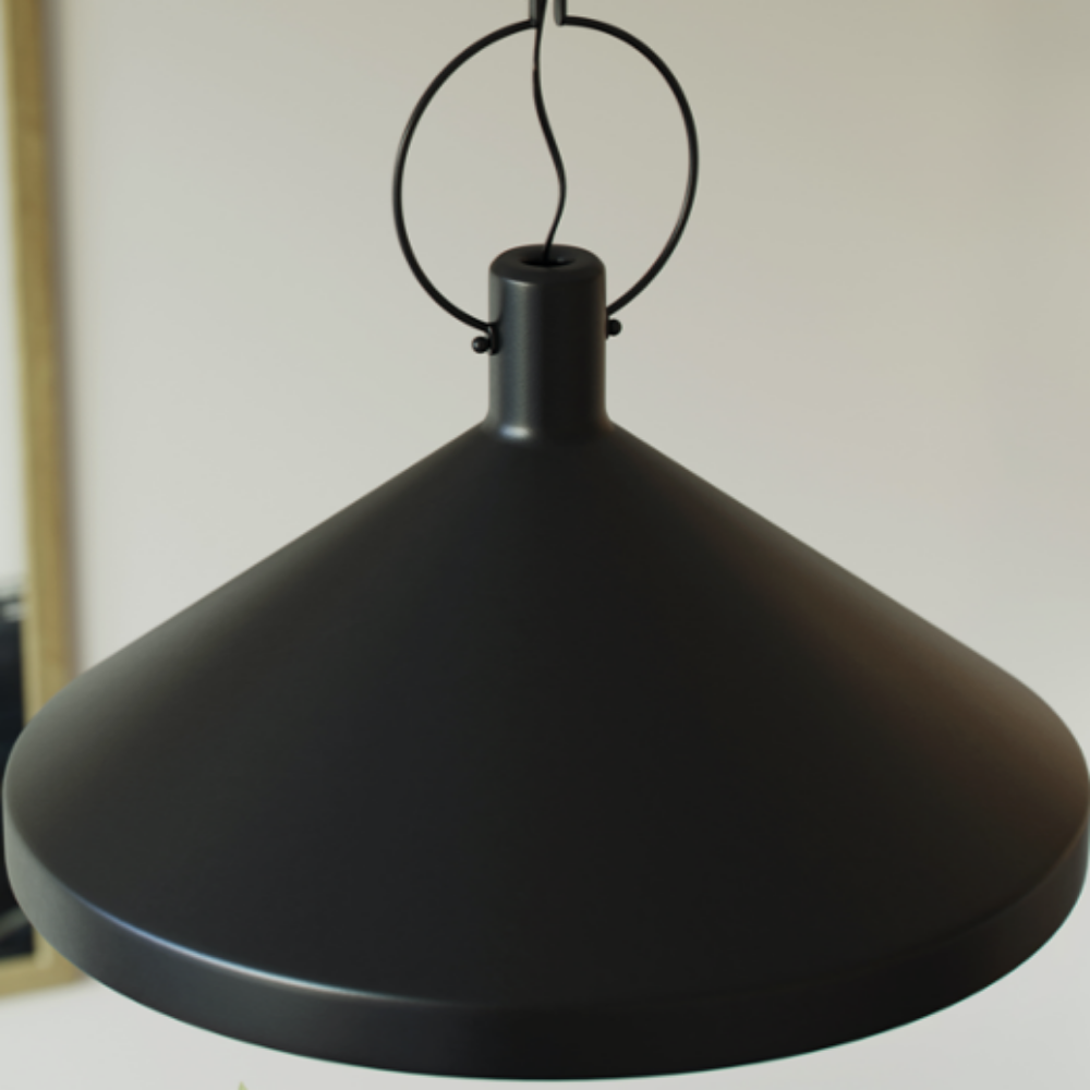 Radi Pendant, Pendant, Black