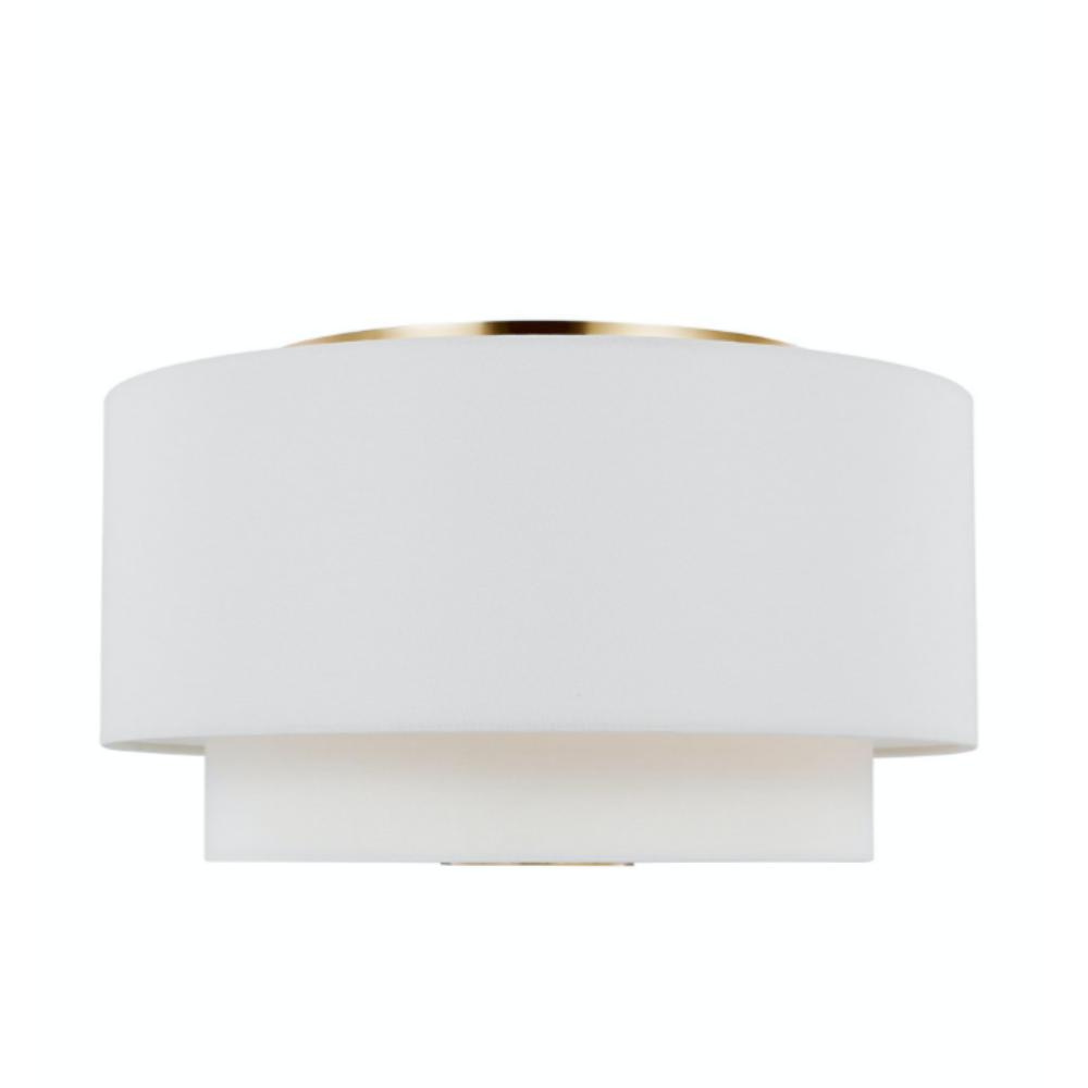 Camrbidge Flushmount, Flushmount, Brass